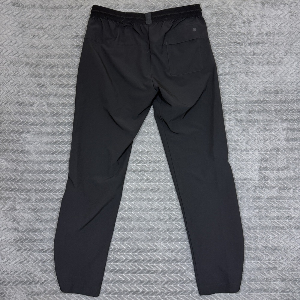 Adidas Terrex Pants Mens Medium Black Woven Track Hiking Outdoor Elastic Waist - Picture 14 of 15